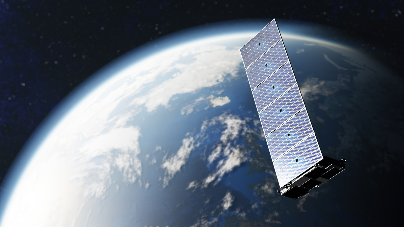 Satélite Starlink orbitando a Terra